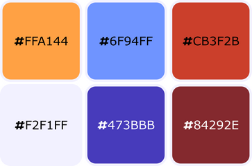 brand color pallete