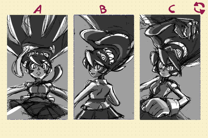 Thumbnail Ideas A,B, and C Filia
